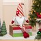 Northlight Peppermint Candy Plush Gnome with Dangling Legs Christmas Decoration - 10"